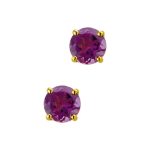 JeBow Jewels Oorknoppen Amethist