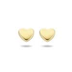 JeBow Jewels Oorknoppen Hart Goud
