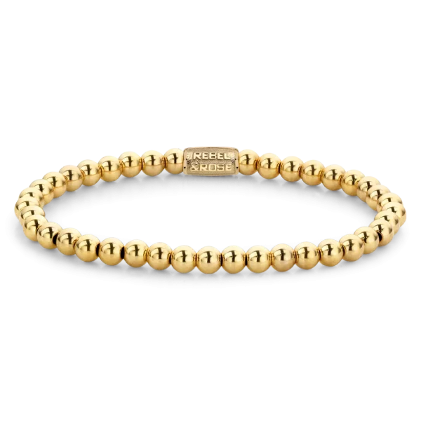 Rebel & Rose Armband Yellowgold Rocks