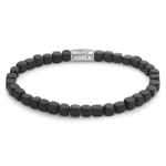 Rebel & Rose Armband Roll The Dice - The Black Stone