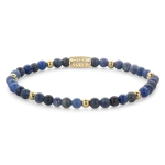 Rebel & Rose Armband Midnight Blue gold-coloured