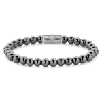 Rebel & Rose Armband Grey Silver Shine DV