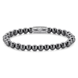 Rebel & Rose Armband Grey Silver Shine DV
