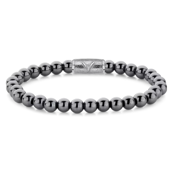 Rebel & Rose Armband Grey Silver Shine DV