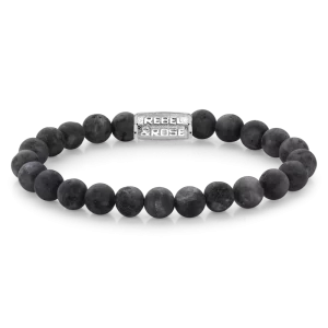 Rebel & Rose Armband Matt Grey Seduction