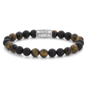 Rebel & Rose Armband Matt Tiger Lily Twist