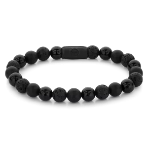 Rebel & Rose Armband Black Rocks - All-Black