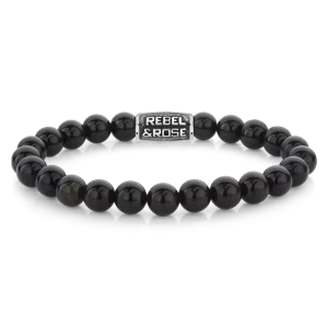 Rebel & Rose Armband Black Velvet Vintage