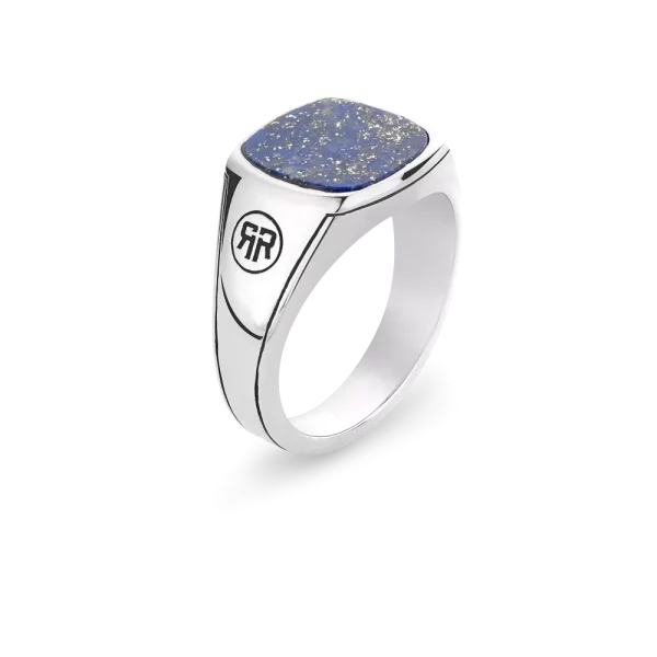 Rebel & Rose Ring Square Lapis