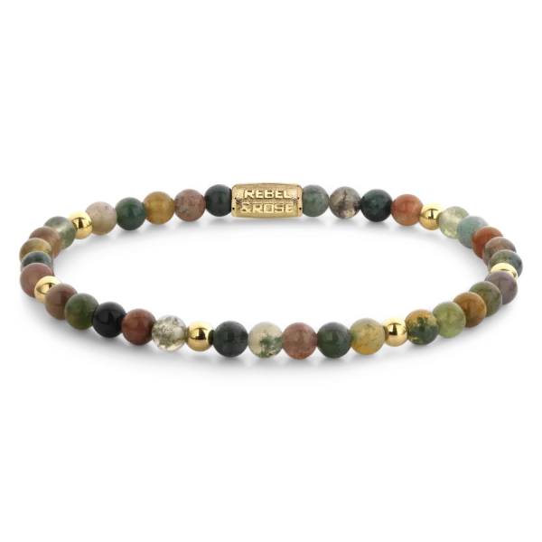 Rebel & Rose Armband Indian Summer - Yellowgold ionplated