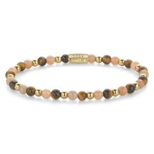 Rebel & Rose Armband Sunset Beach - Yellowgold ionplated 4mm