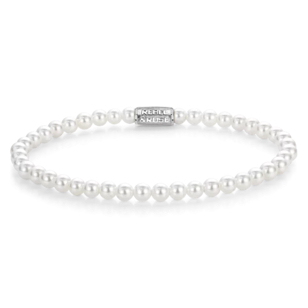 Rebel & Rose Armband Pearl Gem
