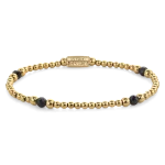 Rebel & Rose Armband Touch of Black Glam Rocks