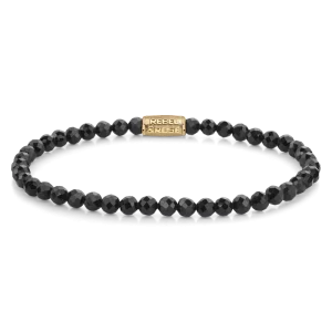 Rebel & Rose Armband Black Glam Rocks gold-coloured