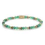 Rebel & Rose Armband Green Morning Glam Rocks