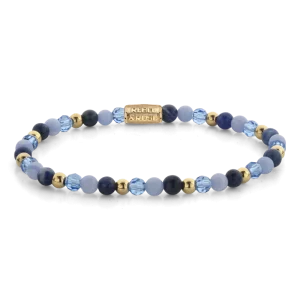 Rebel & Rose Armband Winter Blues Glam Rocks