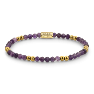 Rebel & Rose Armband Purple & Yellowgold Glam Rocks