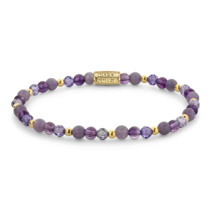 Rebel & Rose Armband Purple Glam Rocks Party