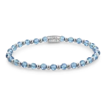 Rebel & Rose Armband Mix Winter Blues Glam Rocks Silver