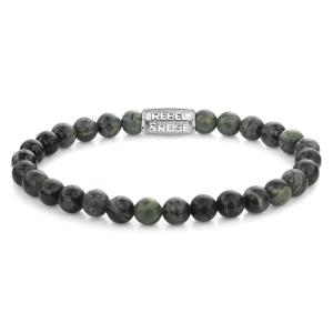 Rebel & Rose Armband Green Rocks