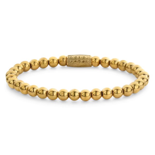 Rebel & Rose Armband Yellowgold Handmade Rocks