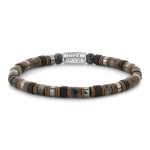 Rebel & Rose Armband Slices - Mixed Grey