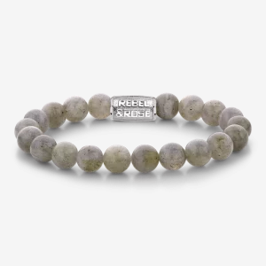 Rebel & Rose Armband Labradorite Shield