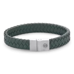 Rebel & Rose Armband Full Metal Premium 12mm Green