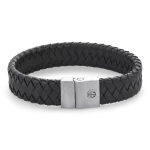 Rebel & Rose Armband Full Metal Premium 15mm Black