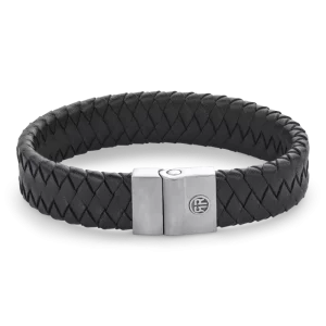Rebel & Rose Armband Full Metal Premium 15mm Black
