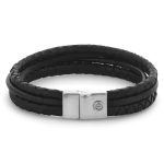 Rebel & Rose Armband Full Metal Premium Combo 12mm Black