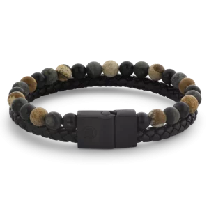 Rebel & Rose Armband Full Metal Combo 12mm Autumn Storm