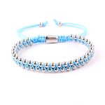 Caviar Collection armband Starry Night Blue x White Gold