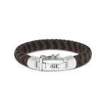 Silk Jewellery 326BBR Armband Zwart-Bruin