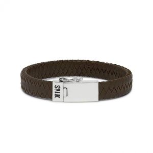 Silk Jewellery 841BRN Armband Bruin