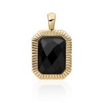Sparkling Jewels Baguette pendant | Onyx