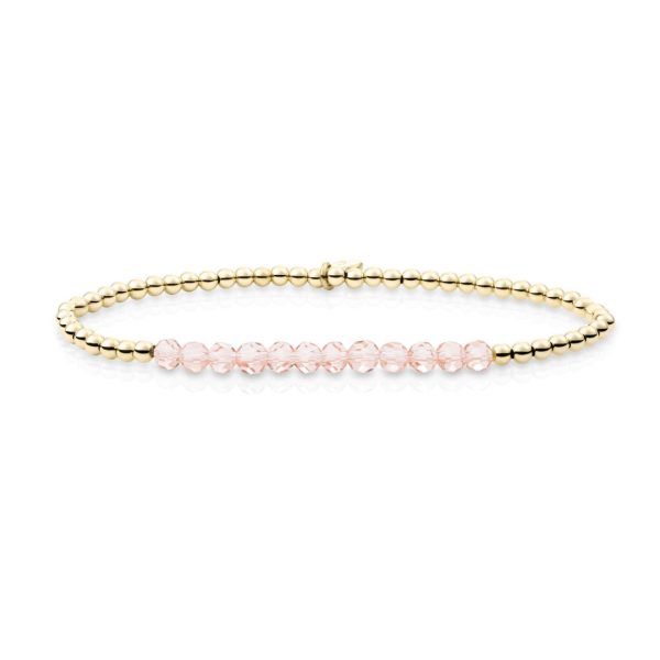 Sparkling Jewels Champagne Quartz Universe armband