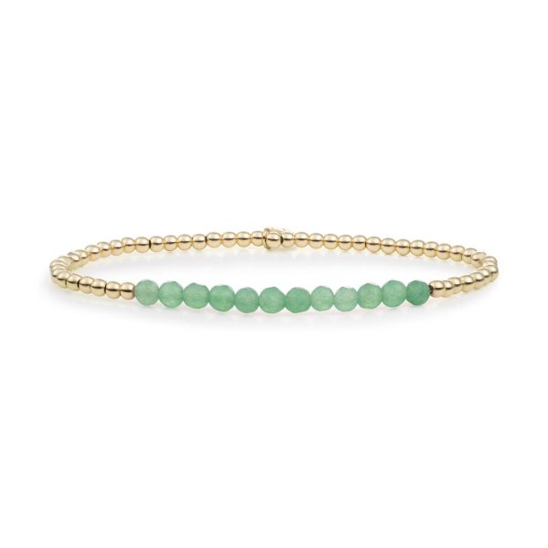 Sparkling Jewels Green Aventurine Universe armband