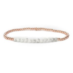 Sparkling Jewels Howlite Universe armband
