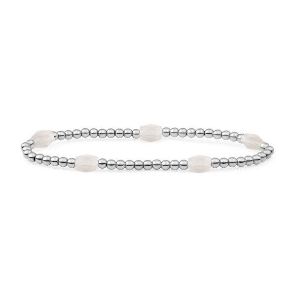 Sparkling Jewels Moonstone Reverse Edge Mix Armband