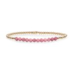 Sparkling Jewels Pink Rhodonite Universe armband