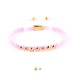 Caviar Collection armband Alpha Pink x Gold