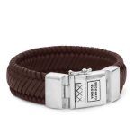 Buddha to Buddha Edwin Armband Leather Brown