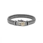 Buddha to Buddha Armband Ben XS Black Rhodium Shine Gold