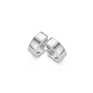 Casa Jewelry Creolen Wals Zilver 14mm