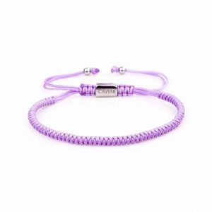 Caviar Collection armband Neon x Lila