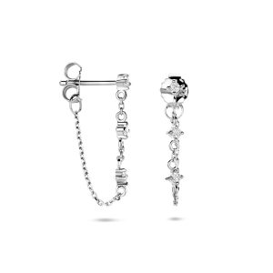 Jebow Jewels oorhangers zirkonia