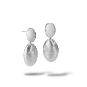 Casa Jewelry Oorsieraad Bikkel Maxi Zilver