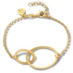 Casa Jewelry Armband Saskia S Satin Goud
