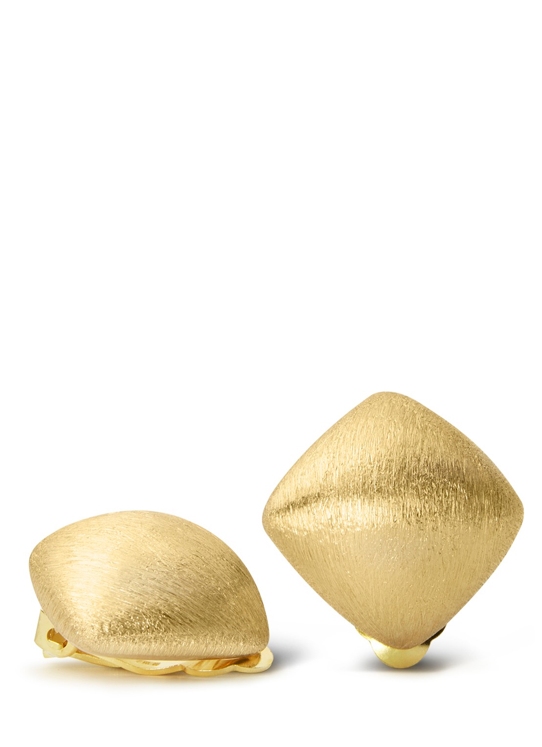 Casa Jewelry Oorsieraad Caramala Satin Goud oorclip